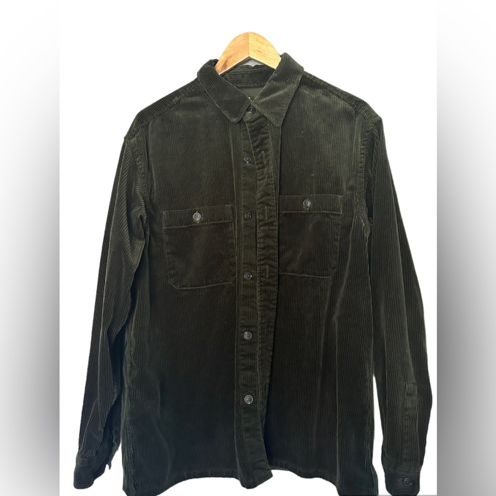 Corduroy Work Long-Sleeve Shirt